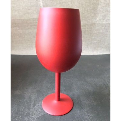 18oz Stainless Steel Goblet With Long Stem Wine Tumblers With Different Colors.Custom Logo Acceptable.