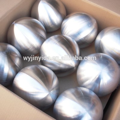 Hot-selling brushed stainless steel sphere with different sizes